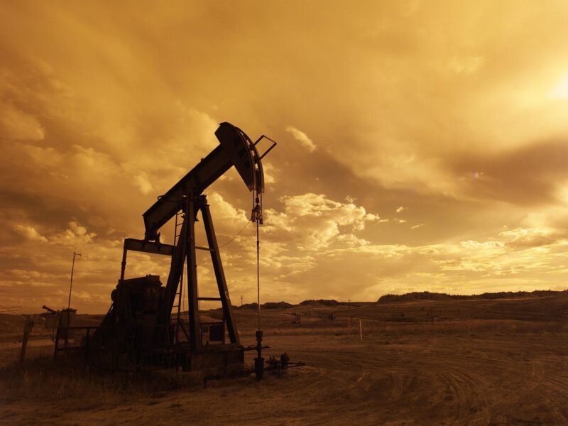 gray industrial machine during golden hour